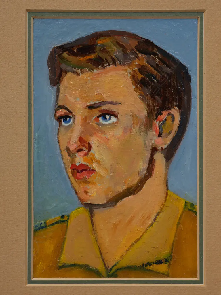 Unidentified painter 'Portrait of Private Ian Stuart', Image 1++